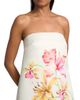As It May Women's Lilly Floral Woven Strapless Minidress - 6