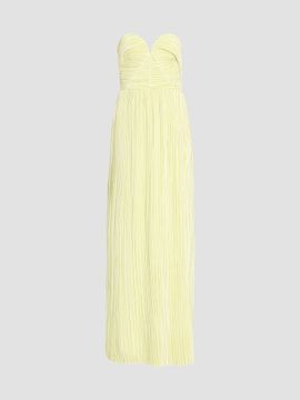 As It May Women's Liora Pleated Strapless Gown