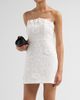 As It May Women's Nerida Floral Appliqué Sheath Mini Dress - 4