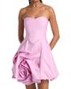 As It May Women's Rosalie Rosette Strapless Minidress - 3