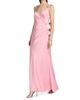 As It May Women's Satin V-Neck Draped Gown - 2