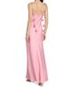 As It May Women's Satin V-Neck Draped Gown - 5