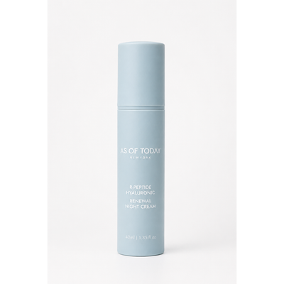 AS OF TODAY AS OF TODAY R-Peptide Hyaluronic Acid Renewing Night Cream 
