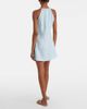 Asceno Asceno Antigua linen minidress - 3