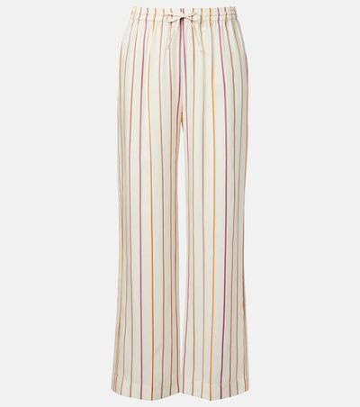 Asceno Asceno Aria striped straight pants