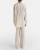 Asceno Asceno Aria striped straight pants - 3