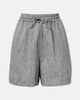 Asceno Asceno Boston linen shorts - 1
