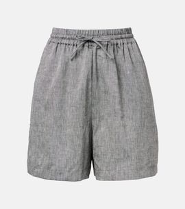 Asceno Asceno Boston linen shorts