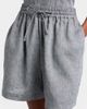 Asceno Asceno Boston linen shorts - 3
