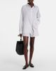 Asceno Asceno Cairo striped cotton-blend shorts - 2