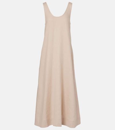 Asceno Asceno Capri linen maxi dress