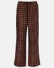 Asceno Asceno Checked linen wide-leg pants - 1