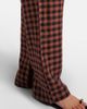 Asceno Asceno Checked linen wide-leg pants - 5