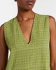 Asceno Asceno Derya checked cotton minidress - 3