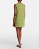 Asceno Asceno Derya checked cotton minidress - 5