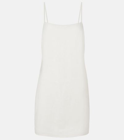 Asceno Asceno Geneva linen minidress