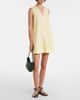 Asceno Asceno Gingham linen and cotton minidress - 2