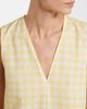 Asceno Asceno Gingham linen and cotton minidress - 3