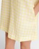 Asceno Asceno Gingham linen and cotton minidress - 4
