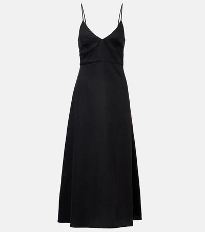 Asceno Asceno Ida linen midi dress