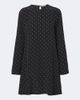 Asceno Asceno Larissa polka-dot silk minidress - 1