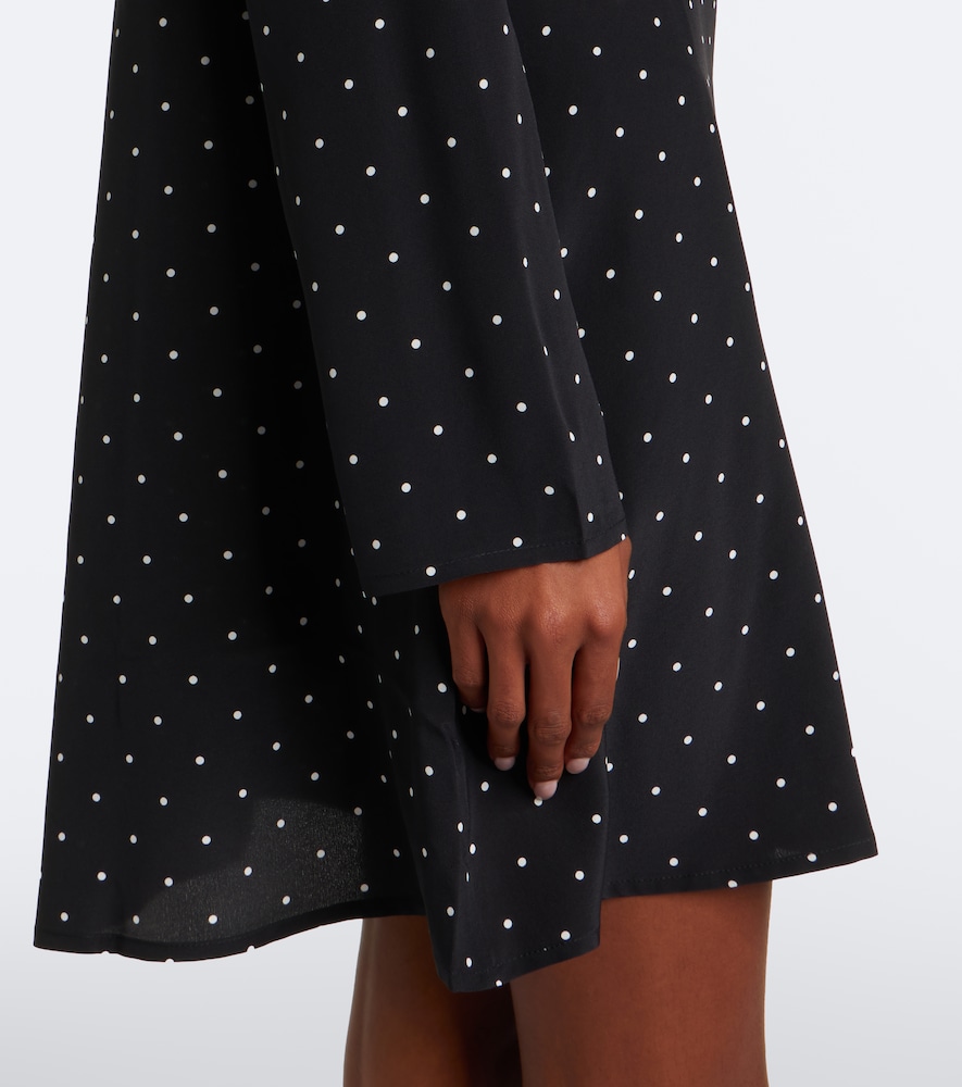 asceno black polka dot dress Girl size:0-3 months