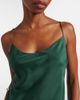 Asceno Asceno Lille silk twill slip dress - 4