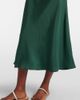 Asceno Asceno Lille silk twill slip dress - 5
