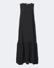 Asceno Asceno Polka-dot tiered silk midi dress - 1