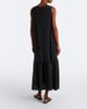 Asceno Asceno Polka-dot tiered silk midi dress - 5