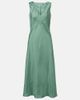 Asceno Asceno Provence silk twill slip dress - 1