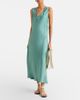 Asceno Asceno Provence silk twill slip dress - 2