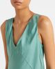 Asceno Asceno Provence silk twill slip dress - 3