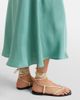 Asceno Asceno Provence silk twill slip dress - 4
