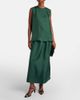 Asceno Asceno Roma silk twill maxi skirt - 2