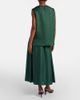 Asceno Asceno Roma silk twill maxi skirt - 3