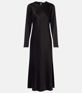 Asceno Asceno Salina silk charmeuse maxi dress