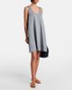 Asceno Asceno Sicily linen minidress - 2