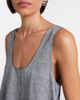Asceno Asceno Sicily linen minidress - 3