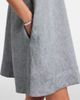 Asceno Asceno Sicily linen minidress - 4
