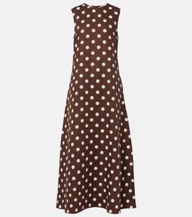 Asceno Asceno Tallin linen and cotton maxi dress