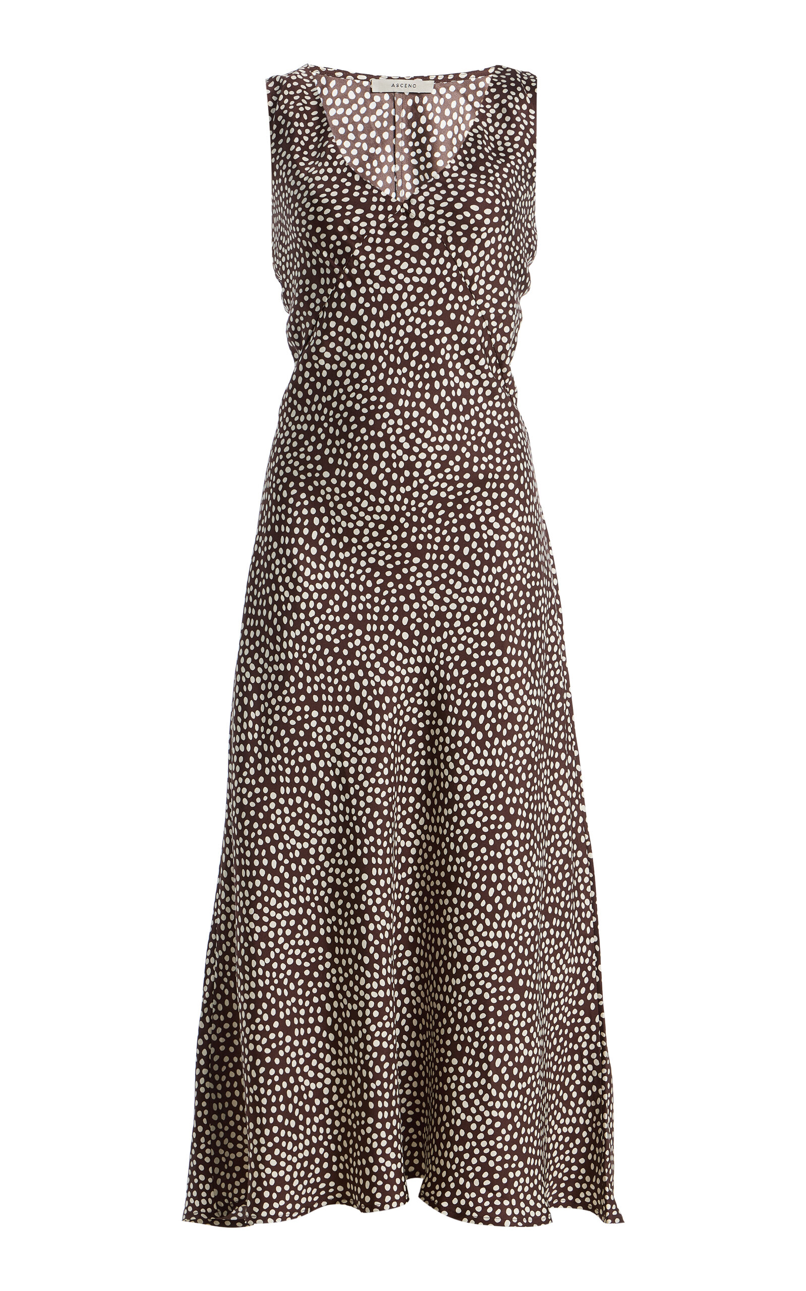 Asceno Asceno The Provence Silk Maxi Dress