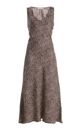Asceno Asceno The Provence Silk Maxi Dress