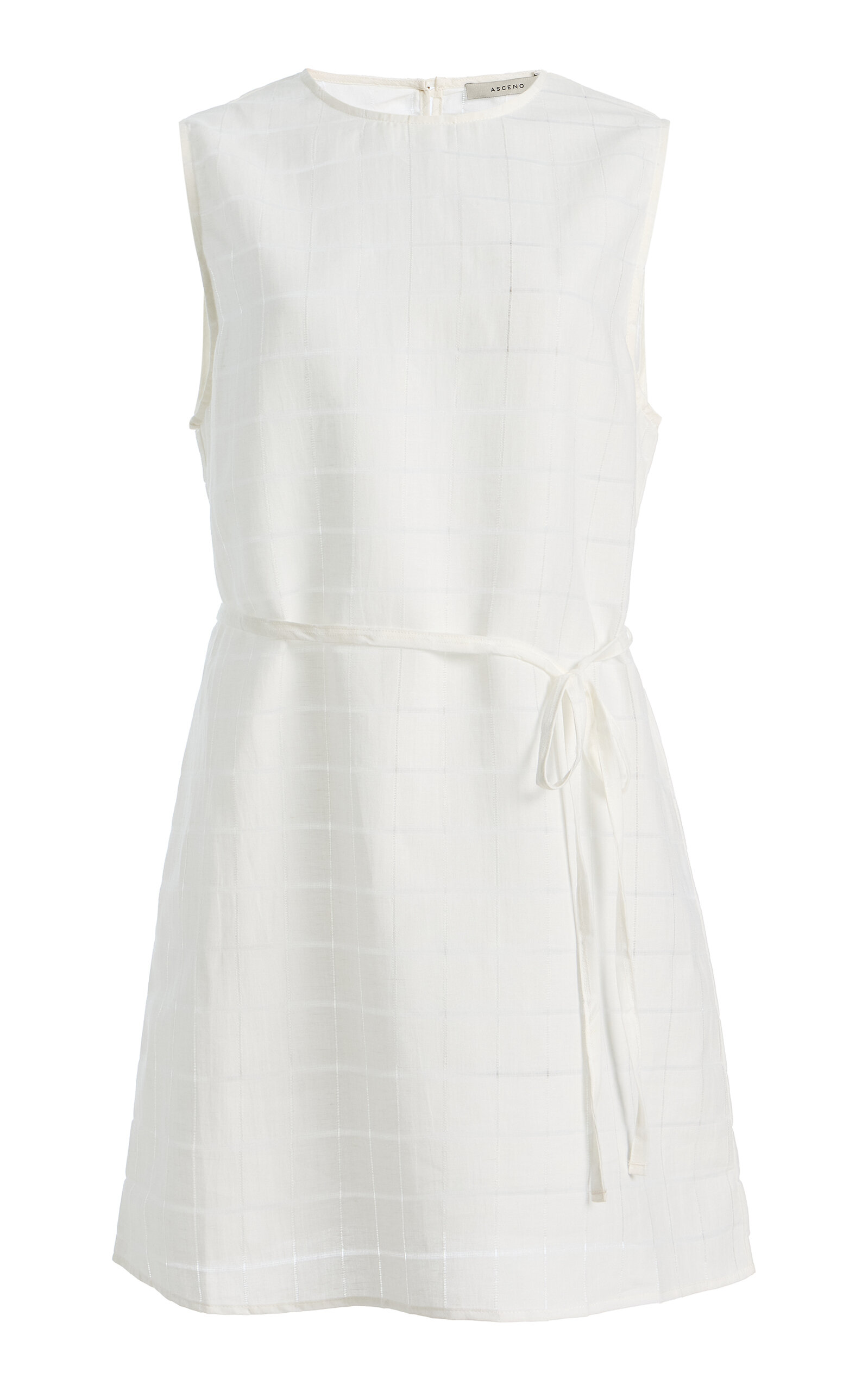 Asceno Asceno The Sintra LinenCotton Mini Dress