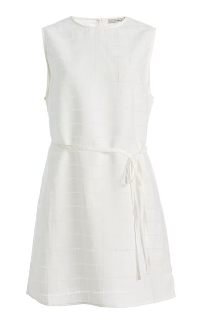 Asceno Asceno The Sintra LinenCotton Mini Dress