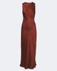 Asceno Asceno Valencia silk satin midi dress - 1
