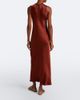 Asceno Asceno Valencia silk satin midi dress - 5