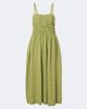 Asceno Asceno Verona checked cotton midi dress - 1