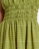 Asceno Asceno Verona checked cotton midi dress - 5