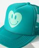 Ascot + Hart Smiley Heart Trucker Hat - 3